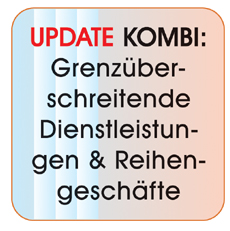 UPDATE: USt-Software Kombi: Grenzüberschr. Dienstleistungen und Reihengeschäfte