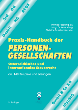 Praxis-Handbuch der PERSONENGESELLSCHAFTEN